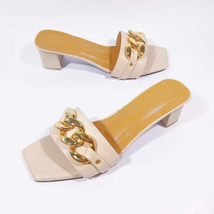 Box Balance Heel Nose shoes for Women