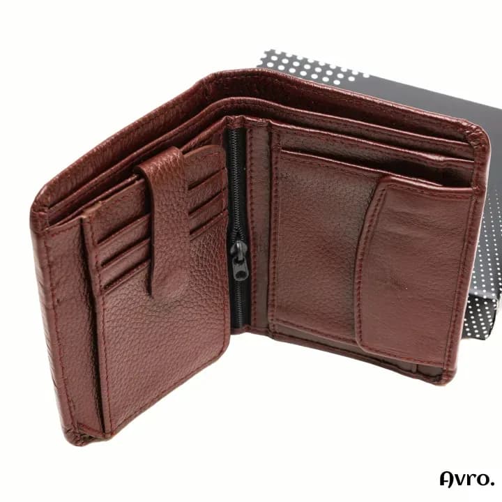 Avro Premium 100% Genuine Cow Leather Wallet For Men