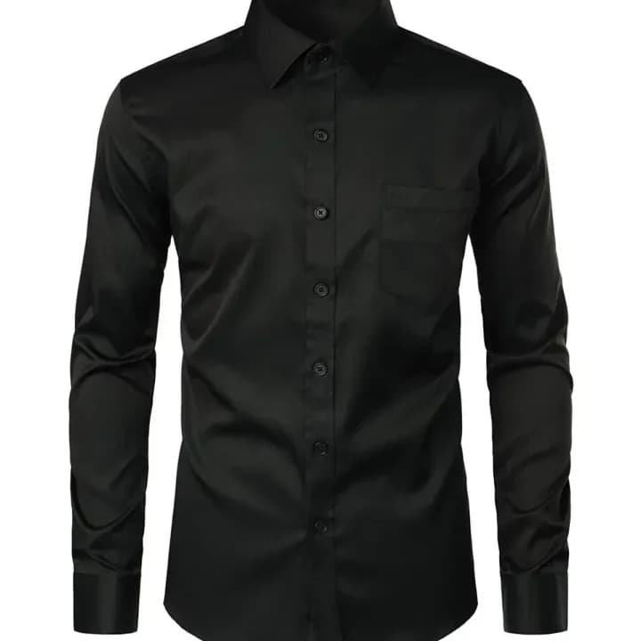 Smart Looking Trendy Cotton Oxford Long Sleeve Casual Shirt For Men