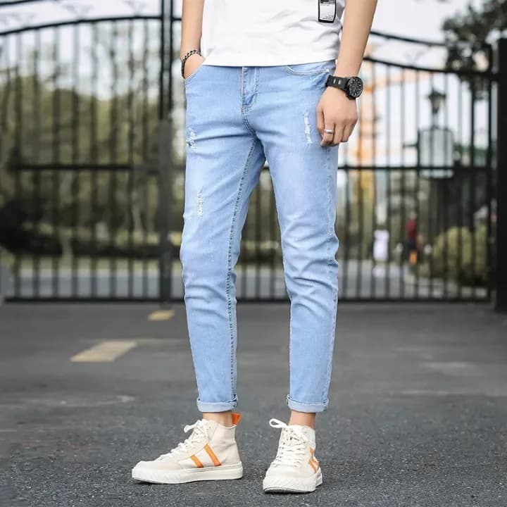 Export Quality New Smart & Stylish Slim Fit Denim Jeans Pants For Men